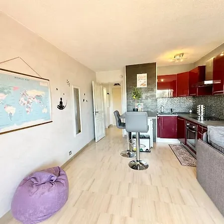 Appartement T2 Juan Les Pins A 300 M Des Plages *