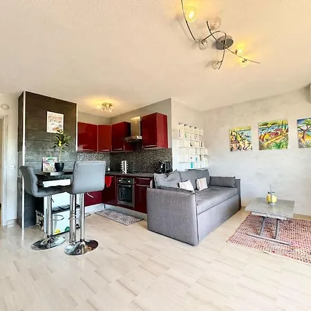 Appartement T2 Juan Les Pins A 300 M Des Plages Antibes